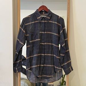 Isabel Marant étoile size 36 plaid shirt